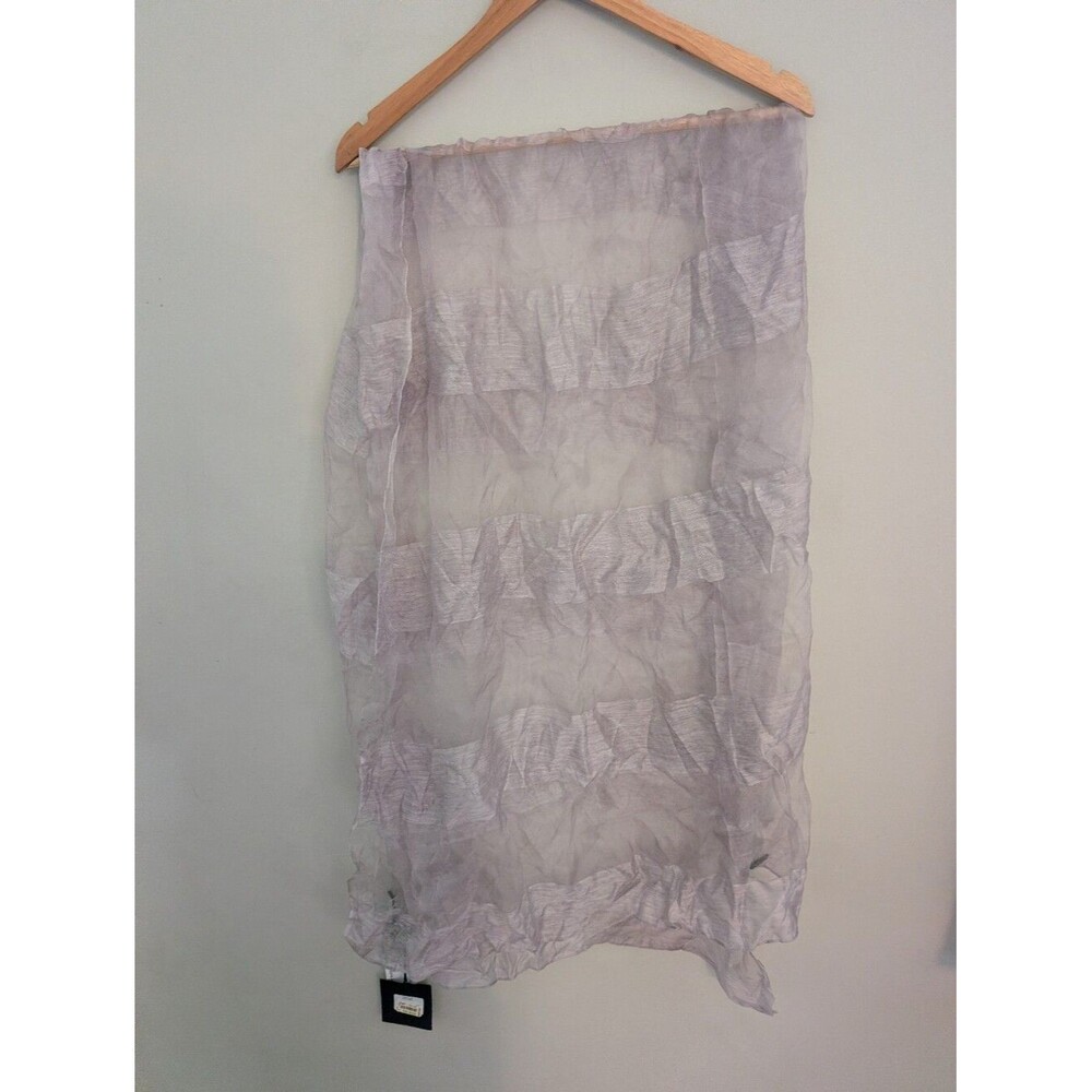 Tom & Eva Sheer Lilac Scarf Wrap NWT